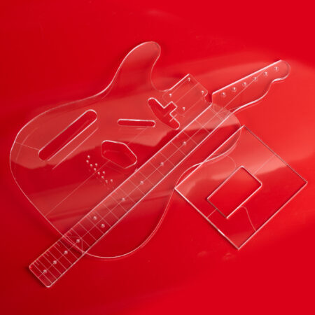 Tele style full template set in 8mm acrylic
